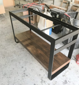 metal table base custom Florida